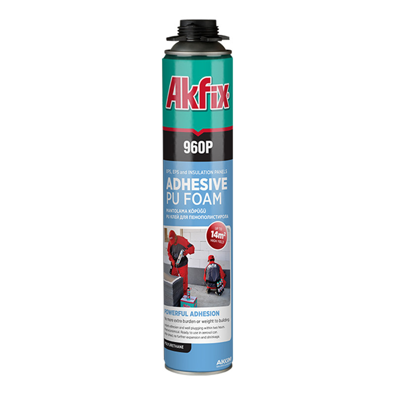 Akfix AK-960P 900gr Adhesive PU Gun Foam