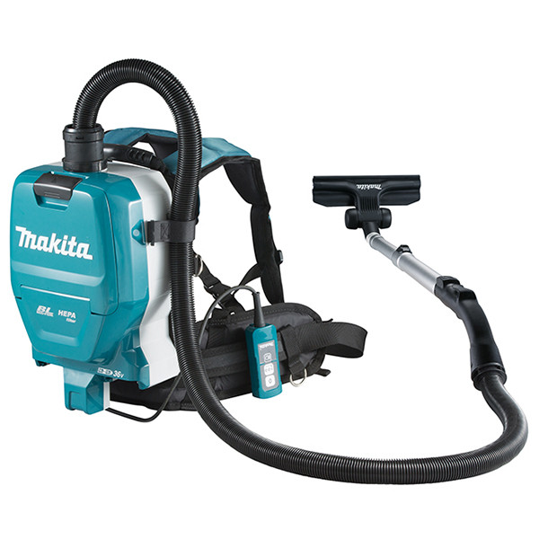 Makita MAK-DVC261ZX11 18Vx2 LXT Cordless Backpack Vacuum Cleaner (2.0 L)