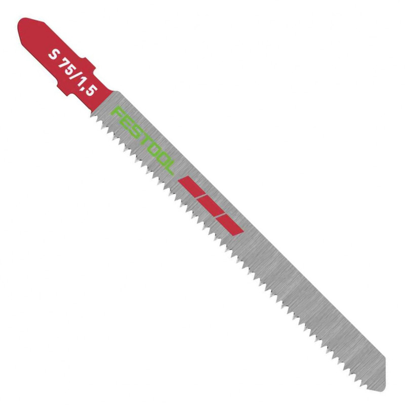 Festool FES-204268 Jigsaw Blades S 75/2 For Plastics, 5-Pack