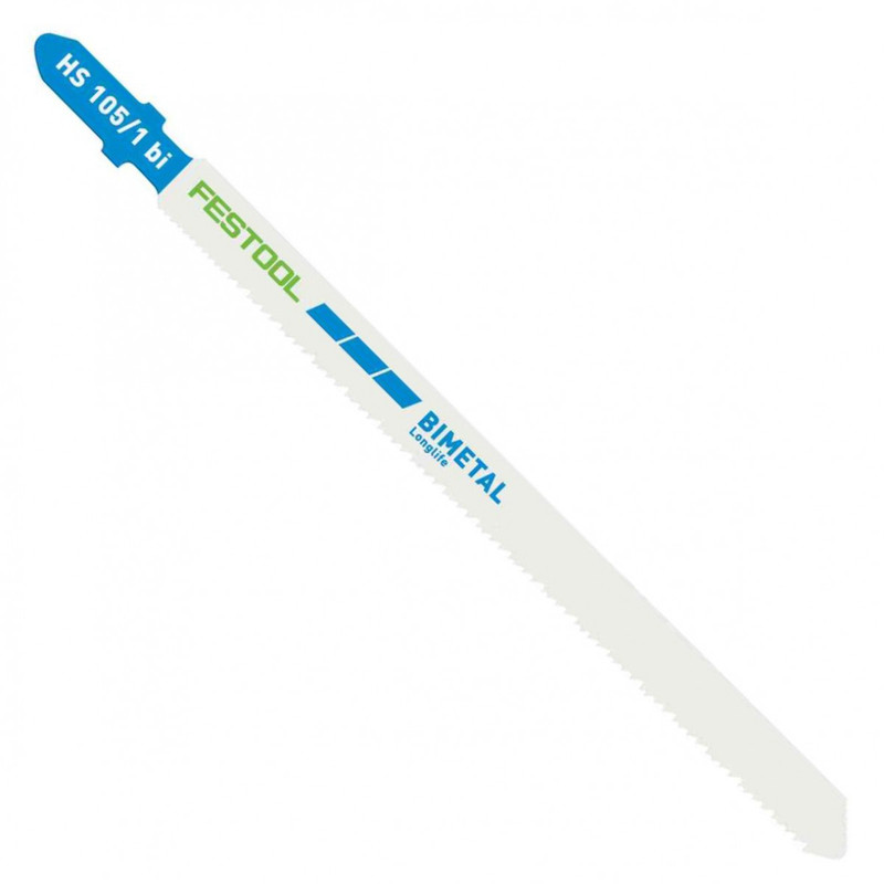 Festool FES-204272 Jigsaw Blades HS 105/1 For Metal Cutting, 5-Pack