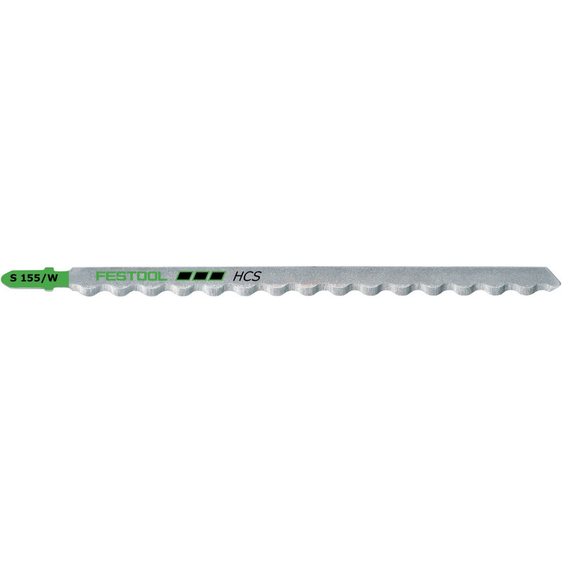 Festool FES-204345 S155 With Foam-Cutting Jigsaw Blades, 6 in, 3-pk