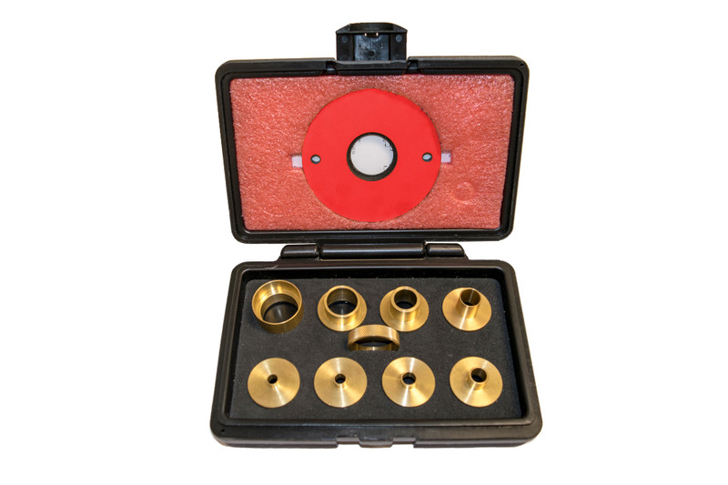 Sawstop SAW-RT-TGS 9 pc Brass Precision Template Guide Set
