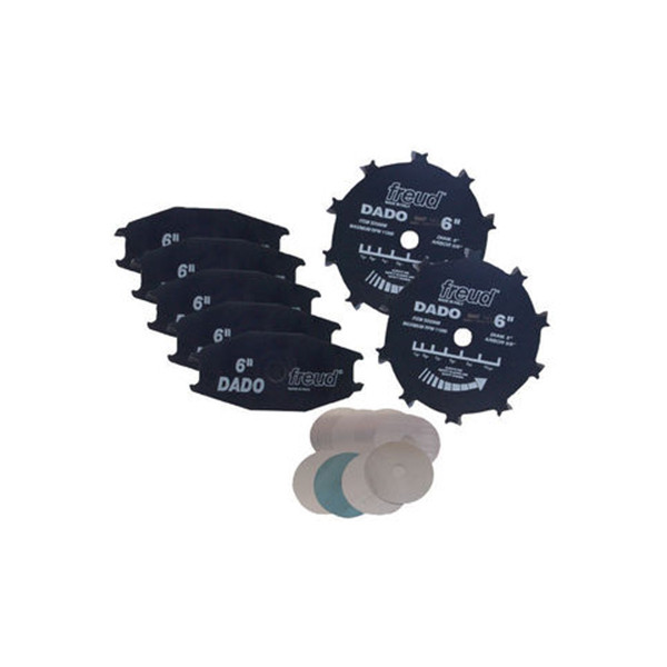 Freud FRE-SD206 6in Pro Dado Set 1/4-13/16