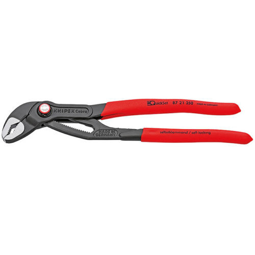 Knipex KNIP-8721250SBA 10in Cobra Quickset Pliers