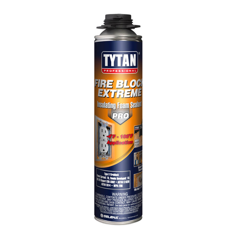 Tytan TYTA-0981 24oz Fire Block Insulating Foam Sealant