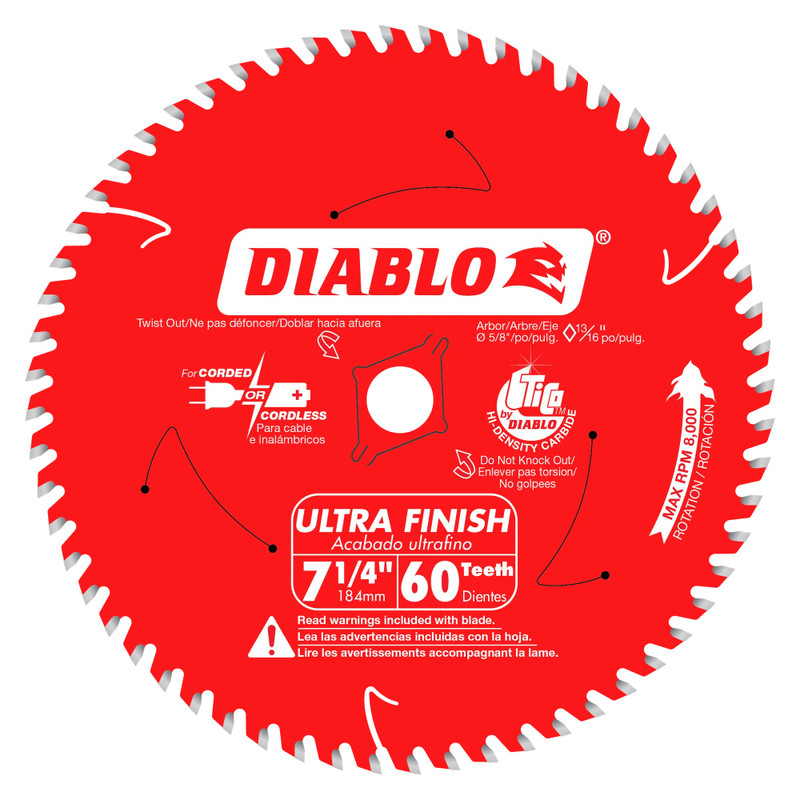 Diablo FRE-D0760A 7-1/4in X 60T Saw Blade