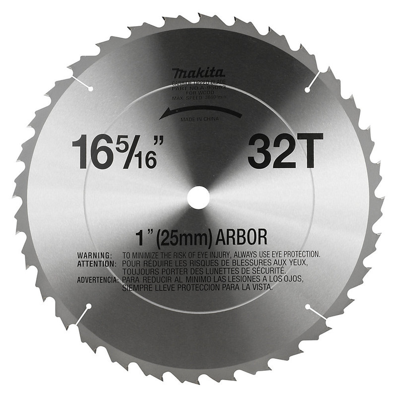 Makita MAK-A-95093 16-5/16in X 30T C/T Blade 5402Na 1in Bore