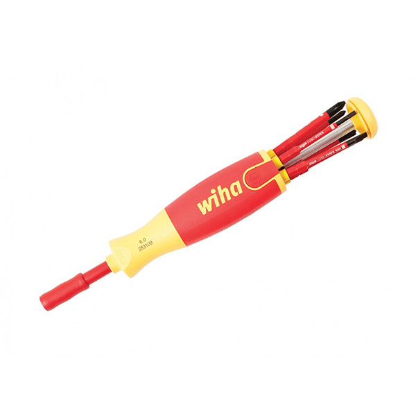 Wiha Tools WIHA-28394 6-in-1 Insulated Ultra Driver SlimLine 7pc Set