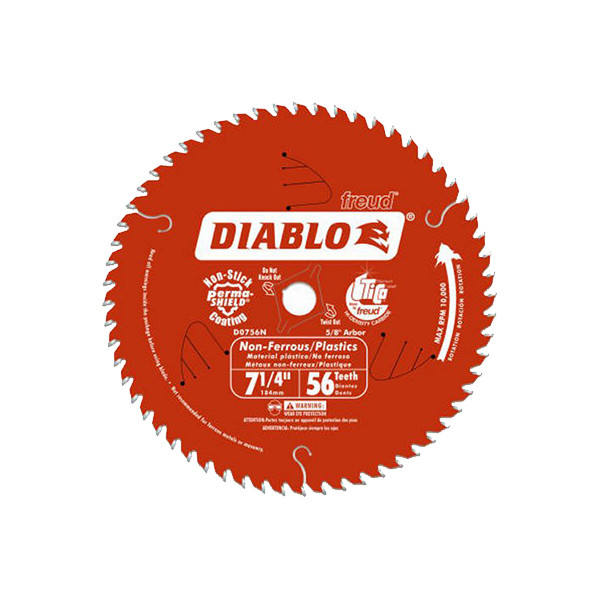 Diablo FRE-D0756N 7-1/4in X 56T Aluminum Saw Blade