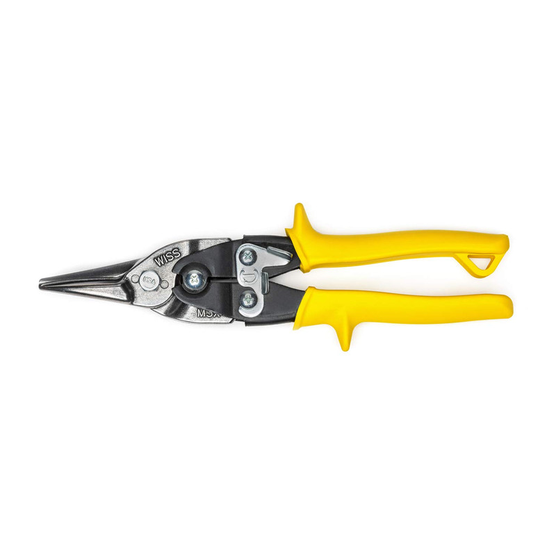 Apex Tool Canada WISS-M3R Yellow Aviation Snip Cuts Straight