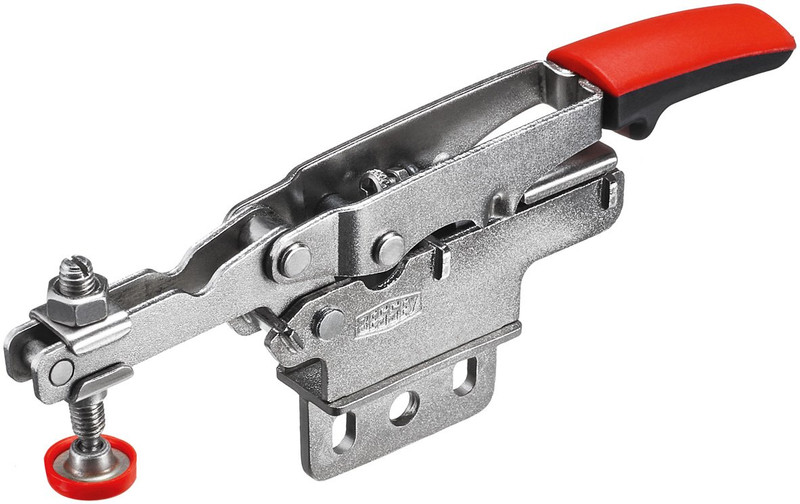 Bessey BES-STC-HV20 Horizontal Auto-Adjust Toggle Nickel Plated Clamp Vertical Flange