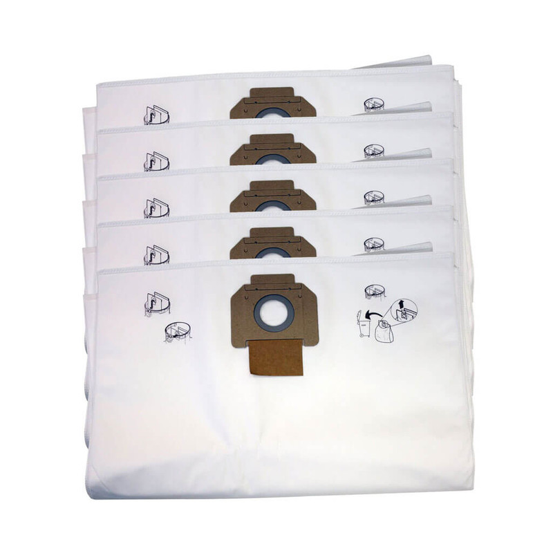 Makita MAK-P-78293 Dust Extracting Fleece Nano Filter Bag (5-pk)