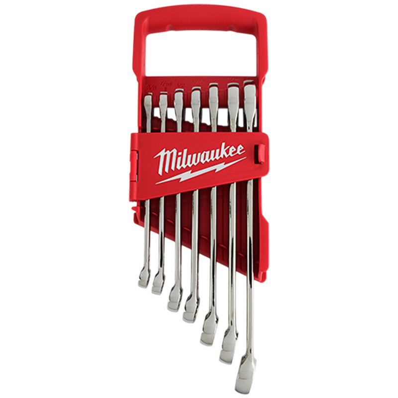 Milwaukee MIL-48-22-9407 7pc Combination Wrench Set - SAE