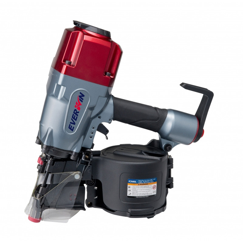 Bissett Fasteners EVER-BFFCN90L Everwin Coil Framing Nailer 2in - 3-1/4in