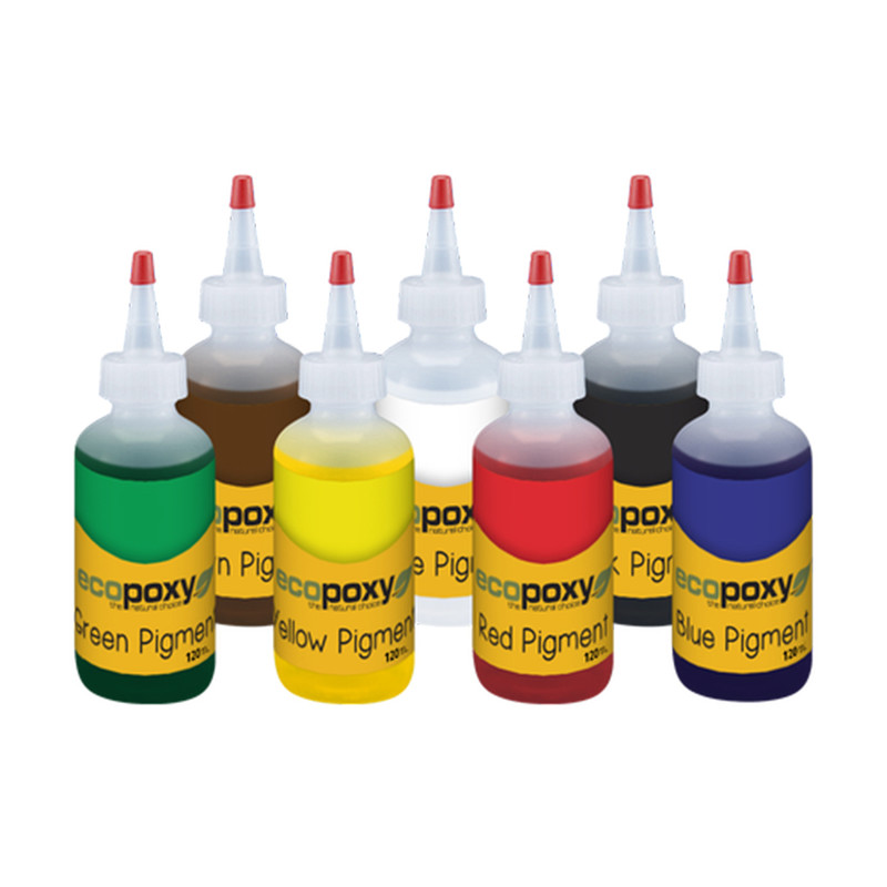 EcoPoxy EP-PGS10-8X60ML 8pc 60ml Color Pigment Set