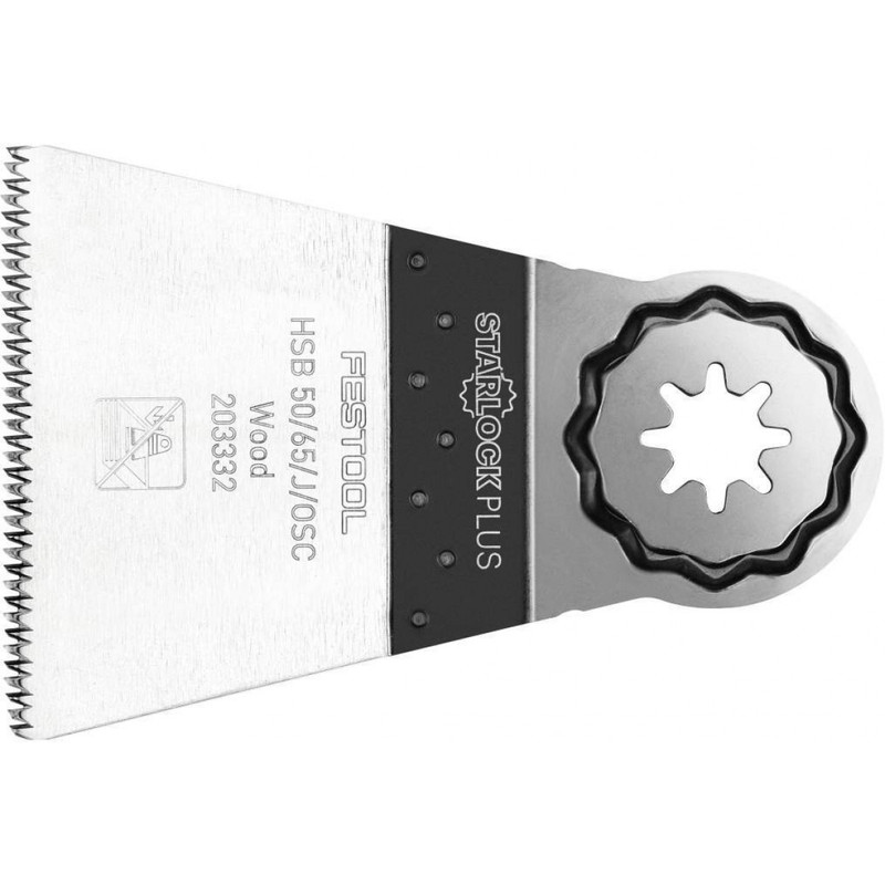 Festool FES-203332 Vecturo Starlock Plus Wood Saw Blade HSB 50/65/J, 5-Pack