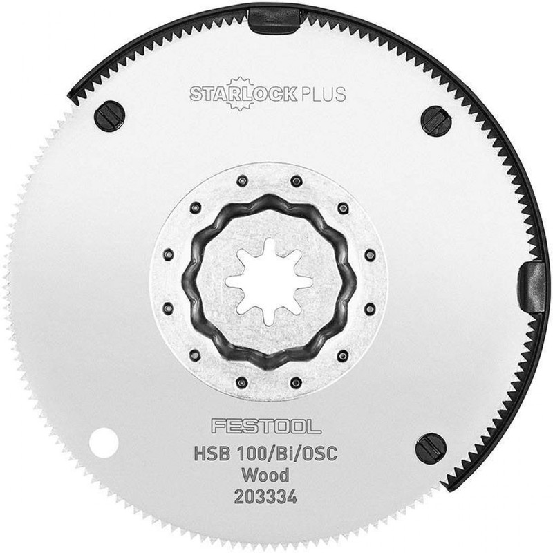 Festool FES-203334 Vecturo Starlock Plus Wood Saw Blade HSB 100/Bi, 1-Pack