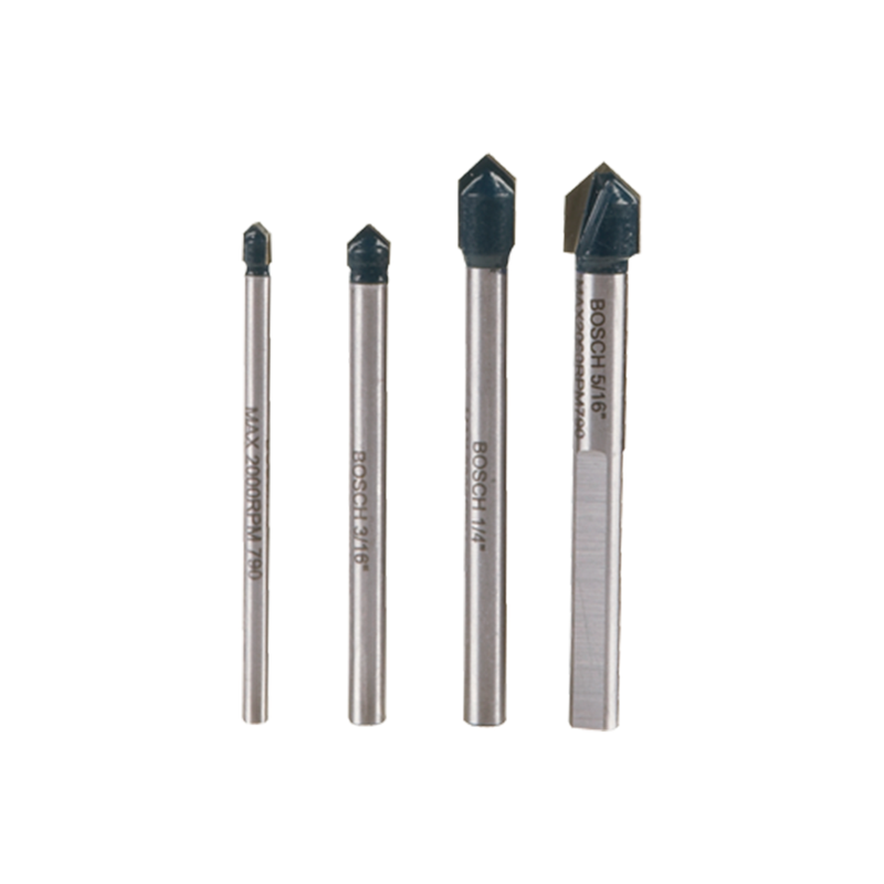 Bosch BOS-GT2000 4-Piece Glass and Tile Bit Set