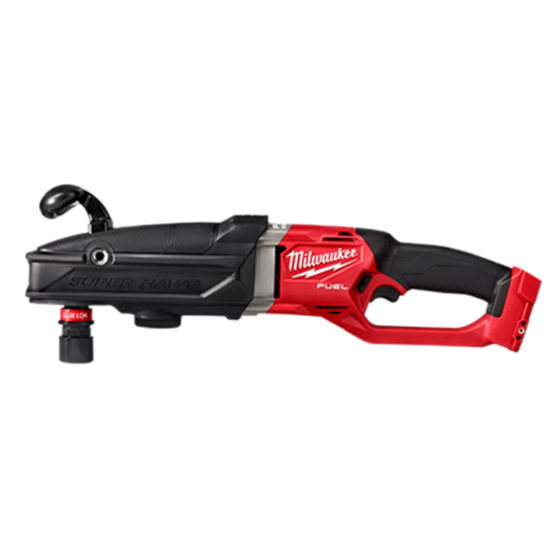 Milwaukee MIL-2811-20 M18 FUEL SUPER HAWG Right Angle Drill with QUIK-LOK (Bare Tool)