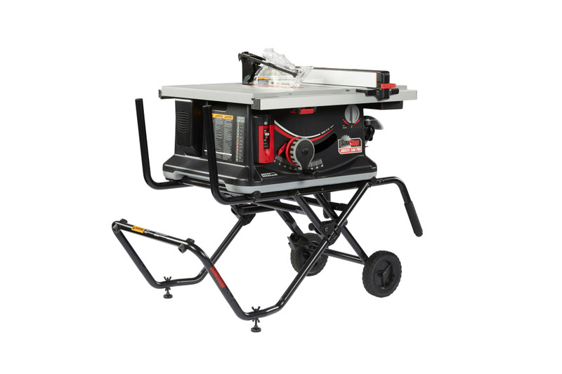 SawStop SAW-JSS120A60 Jobsite Saw Pro with Mobile Cart Assembly