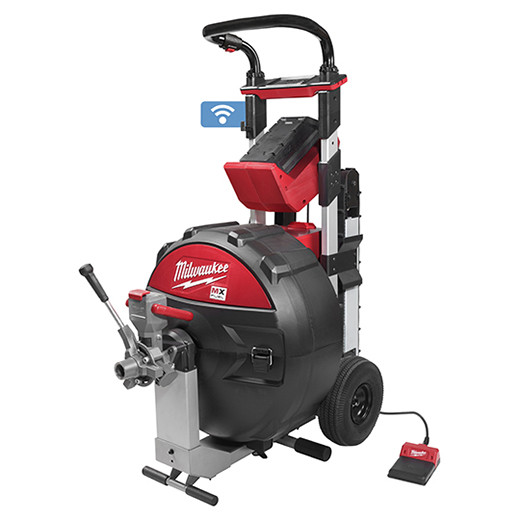 Milwaukee MIL-MXF501-1CP MX FUEL Sewer Drum Machine with POWERTREDZ