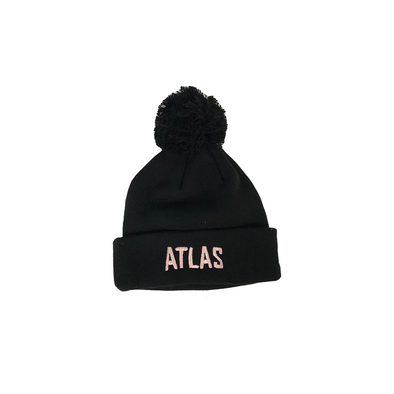 Atlas Machinery ATL-POMPOMPINK Atlas 65 Year Pink Pompom Toque