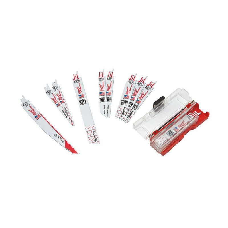 Milwaukee MIL-49-22-3329 Sawzall Blade Set - Demo 12Pc