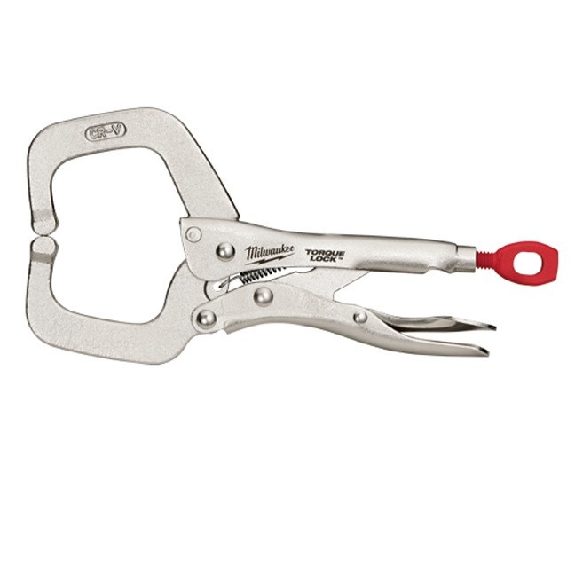 Milwaukee MIL-48-22-3532 6in TORQUE LOCK Locking C-Clamp Regular Jaws