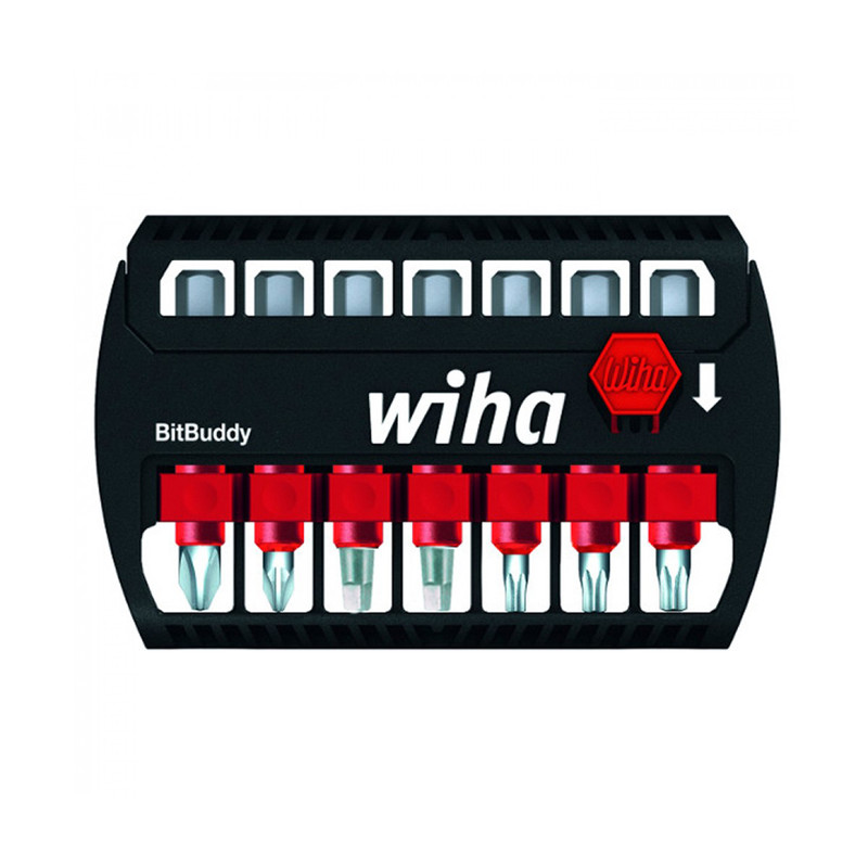 Wiha Tools WIHA-76892 Terminator Impact Power Bit Buddy 7 pc Set
