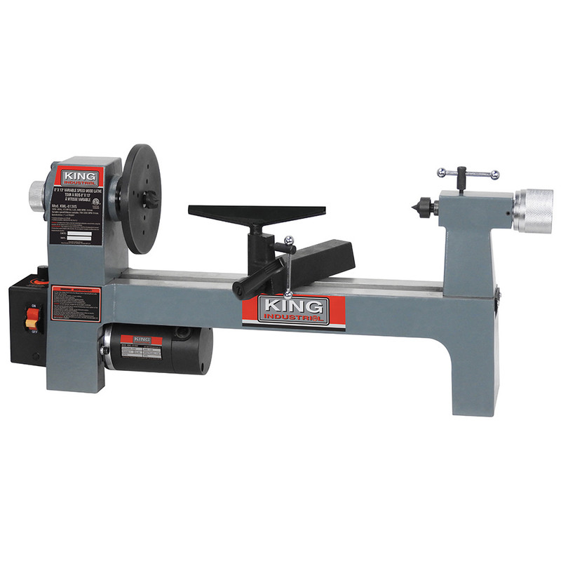 King Canada KING-KWL-813VS 8 X 13in Variable Speed Wood Lathe