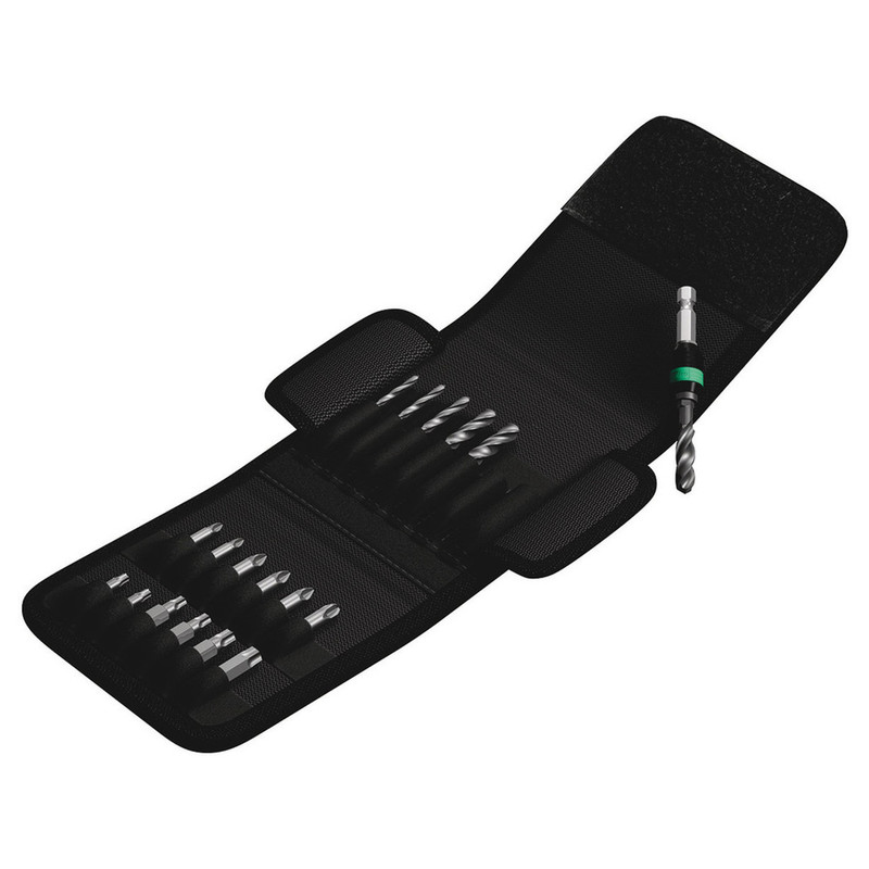 Wera Tools WERA-05104652001 19pc Metal Twist Drill and Driver Bit Set