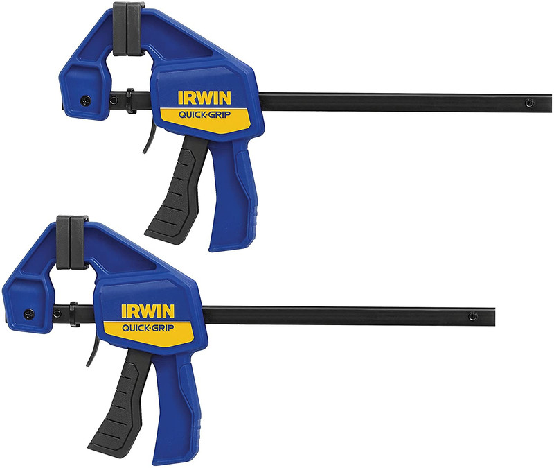 Irwin IRW-1964743 6in Quick-Grip Bar Clamp One-Handed Mini (2pk)