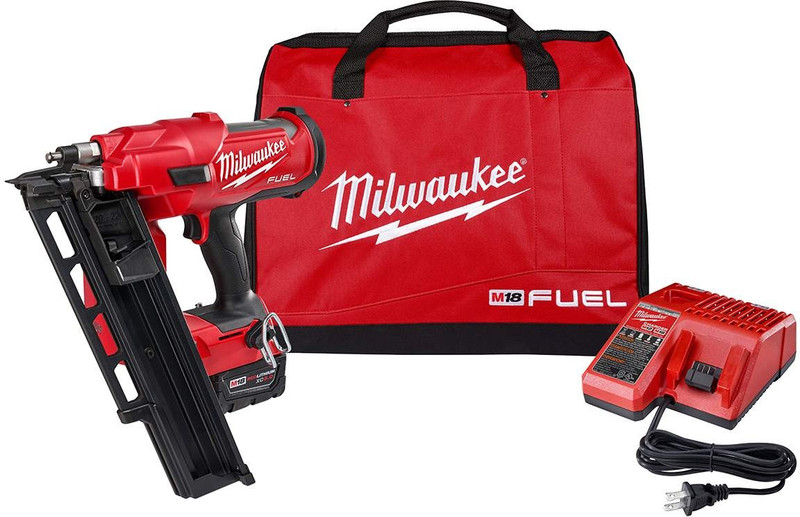 Milwaukee MIL-2744-21 M18 FUEL 21 Degree Framing Nailer Kit