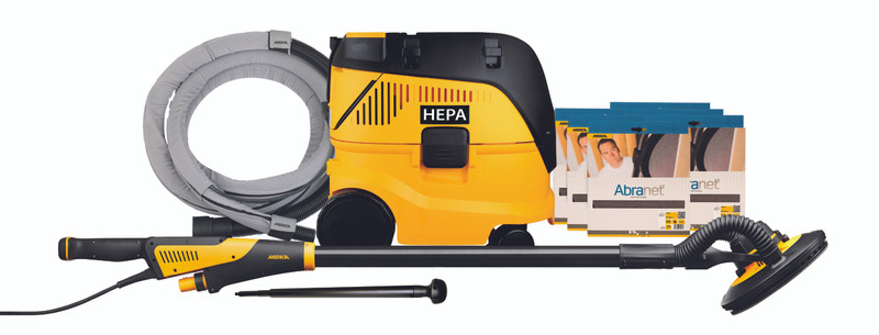 Mirka Abrasives MIR-MCA-LEROSDENET LEROS 9in Drywall Sander/Dust Extractor Combo Kit