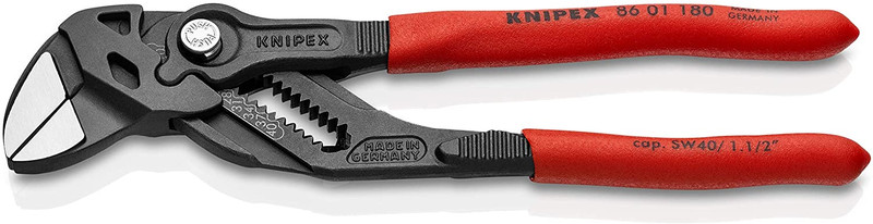 Knipex KNIP-8601180SBA 7in Pliers Wrench Black