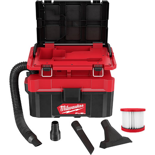 Milwaukee MIL-0970-20 M18 FUEL PACKOUT 2.5 Gallon Wet/Dry Vacuum Bare Tool