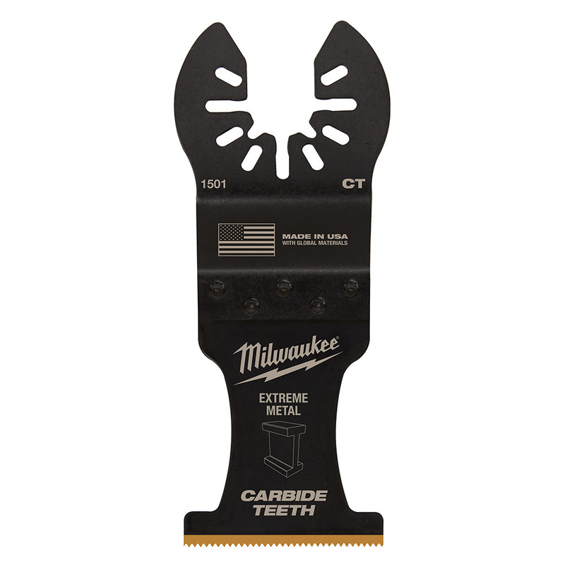 Milwaukee MIL-49-25-150X 1-3/8In Universal Fit Open-Lok Extreme Metal Titanium Enhanced Carbide Teeth Blade