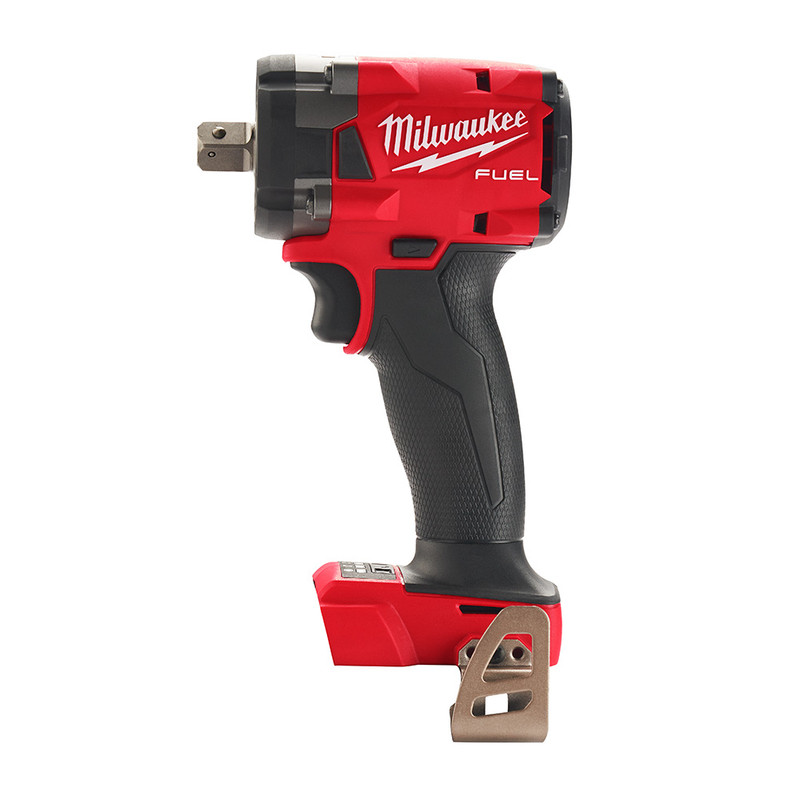 Milwaukee MIL-2855P-20 M18 FUEL 1/2in Compact Impact Wrench with Detent Pin Bare Tool