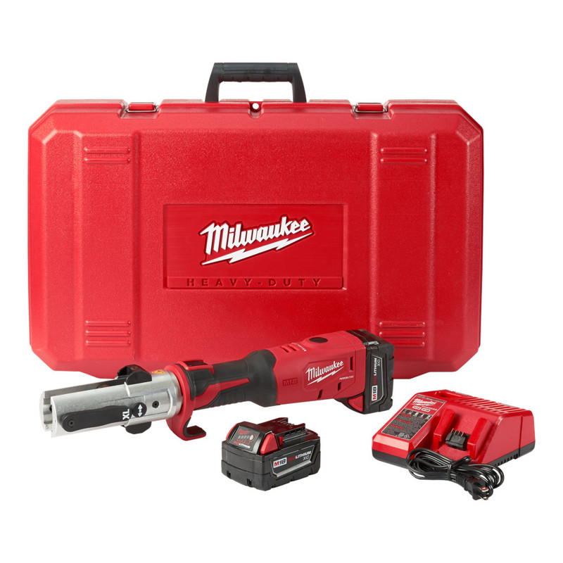 Milwaukee MIL-2773-20L M18 FORCE LOGIC Long Throw Press Tool 2x3.0Ah Kit