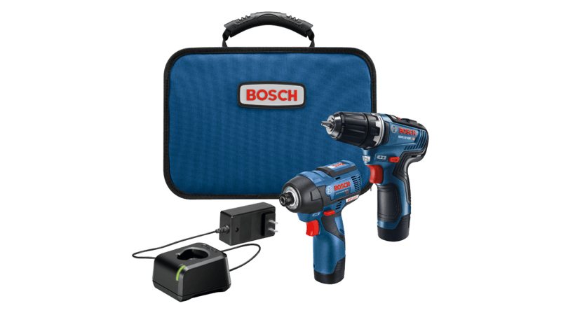 Bosch BOS-GXL12V-220B22 12V Drill/Driver Combo Kit With (2) 2.0 Ah Batteries