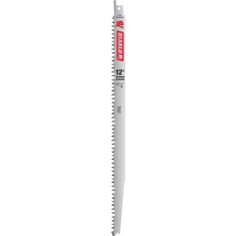 Diablo FRE-DS1205FGC 12in 5TPI Reciprocating Saw Blade for Pruning