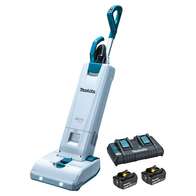 Makita MAK-DVC560PT2 18Vx2 Cordless 12in Upright Vacuum Kit