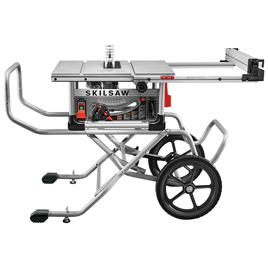 Skilsaw SKIL-SPT99-11 10in Heavy Duty Worm Drive Table Saw With Stand