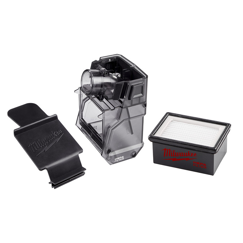 Milwaukee MIL-49-90-2344 M18 FUEL HAMMERVAC Accessory Dust Box, Filter, and Lid