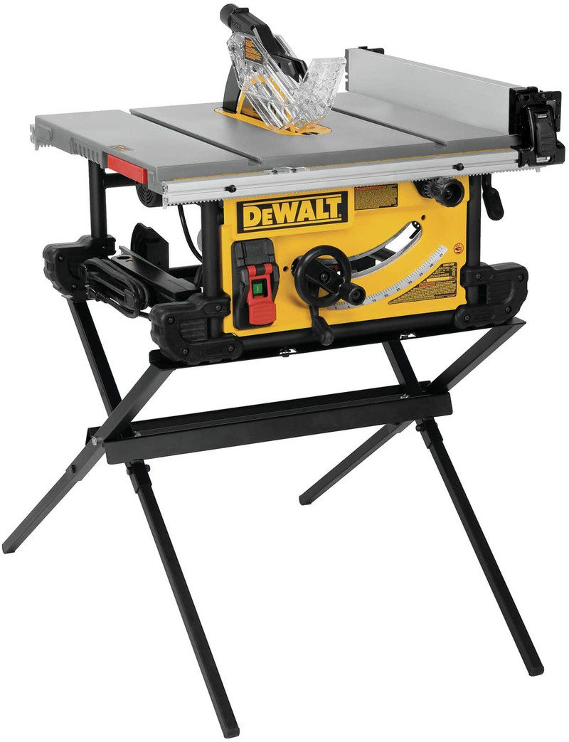 DEWALT DEW-DWE7491X 10 in. Table Saw with Scissor Stand