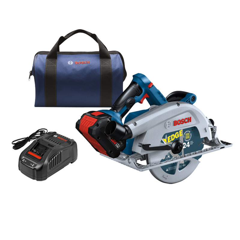 Bosch BOS-GKS18V-25CB14 PROFACTOR 18V Strong Arm Connected-Ready 7-1/4in Brushless Circular Saw CORE18V 8.0Ah Kit