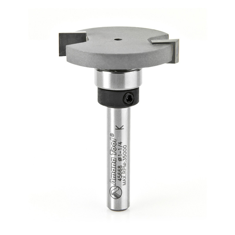 Amana AMA-45668 Carbide Tipped Flooring Cutter 1-1/4 X 1/4