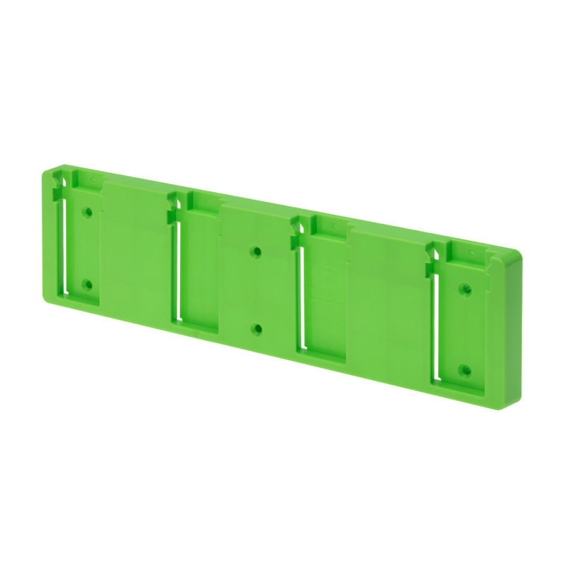 48 Tools BH-FES-GRE-04B Festool 18V Battery Holder, 4-Battery, Light Green