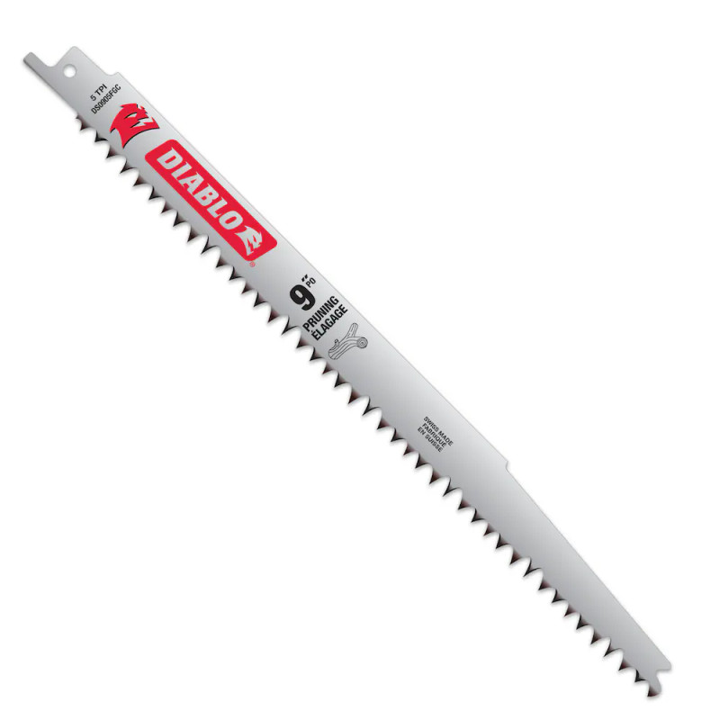 Diablo FRE-DS0905FGC 9in Reciprocating Blade 5T Pruning 1pk