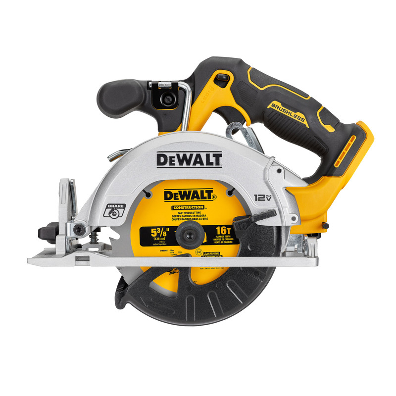 DEWALT DEW-DCS512B XTREME 12V MAX 5-3/8in Brushless Cordless Circular Saw Bare Tool